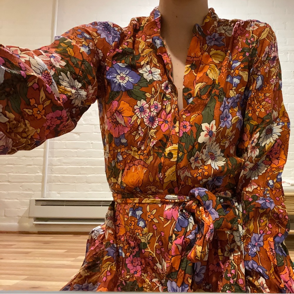 Anthropologie Vale Maxi Shirt Dress